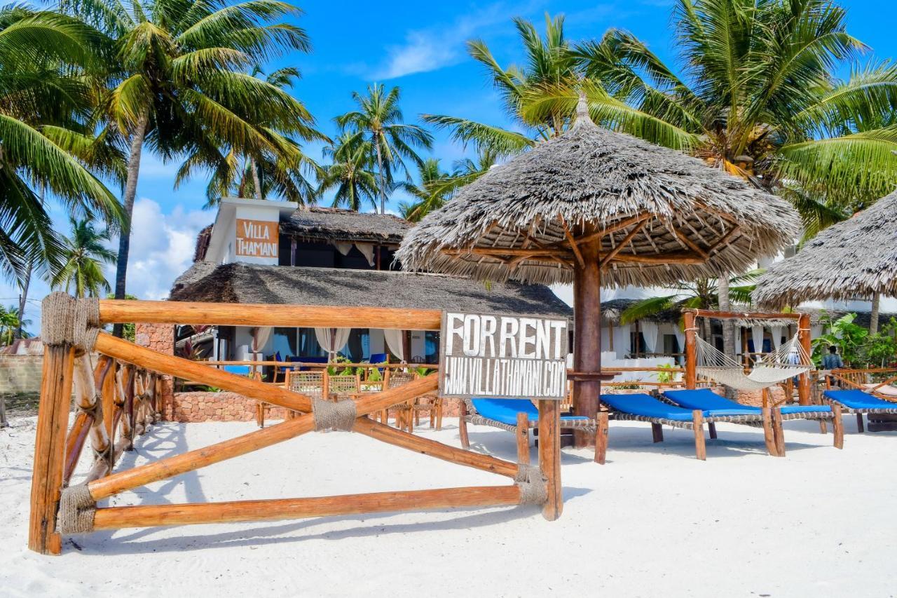 Villa Thamani Zanzibar Pwani Mchangani Kültér fotó