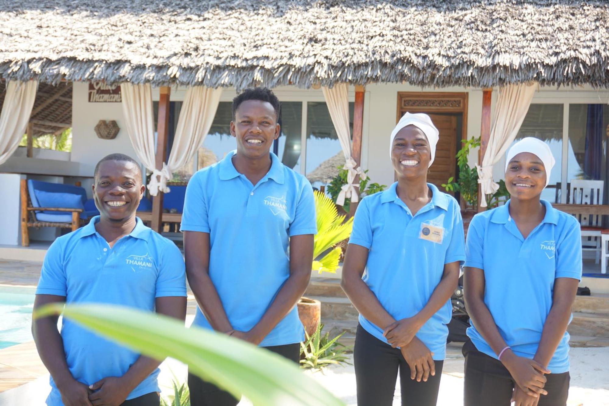 Villa Thamani Zanzibar Pwani Mchangani Kültér fotó
